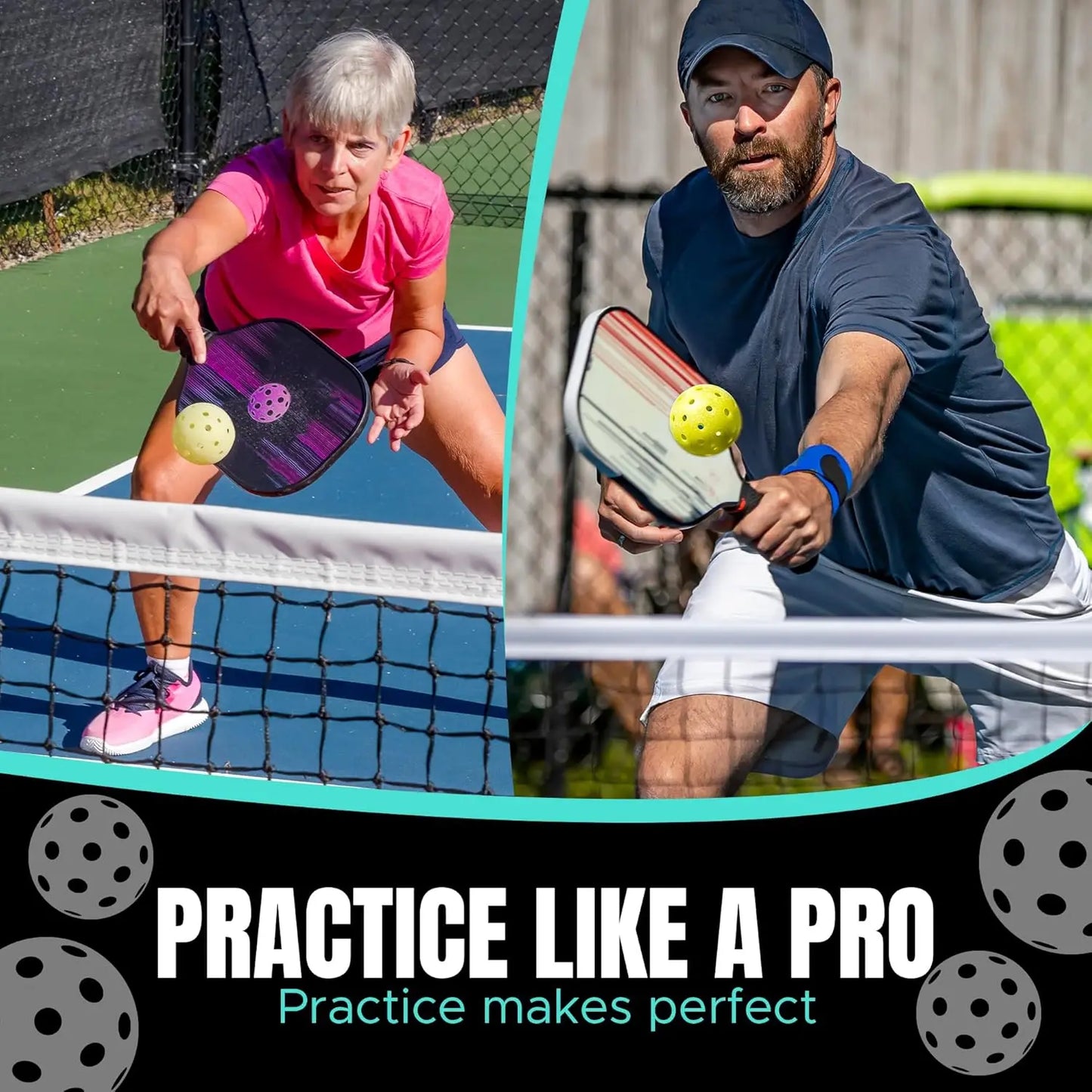 Portable Pickleball Net AMA Sport