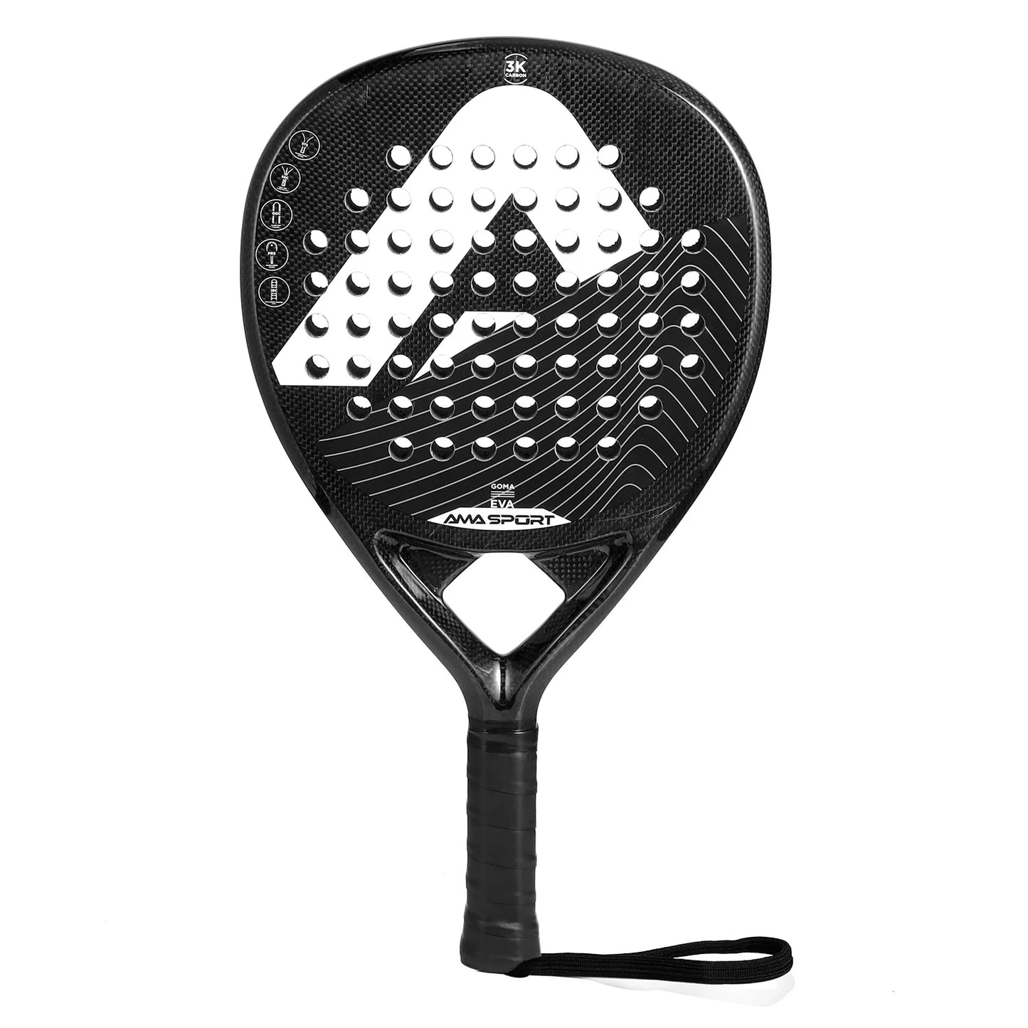 Amasport Goma-3K Paddle Racket