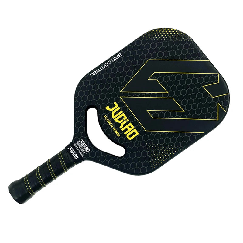 Juciao Power - Black Pickleball Paddle Fiberglass Surface