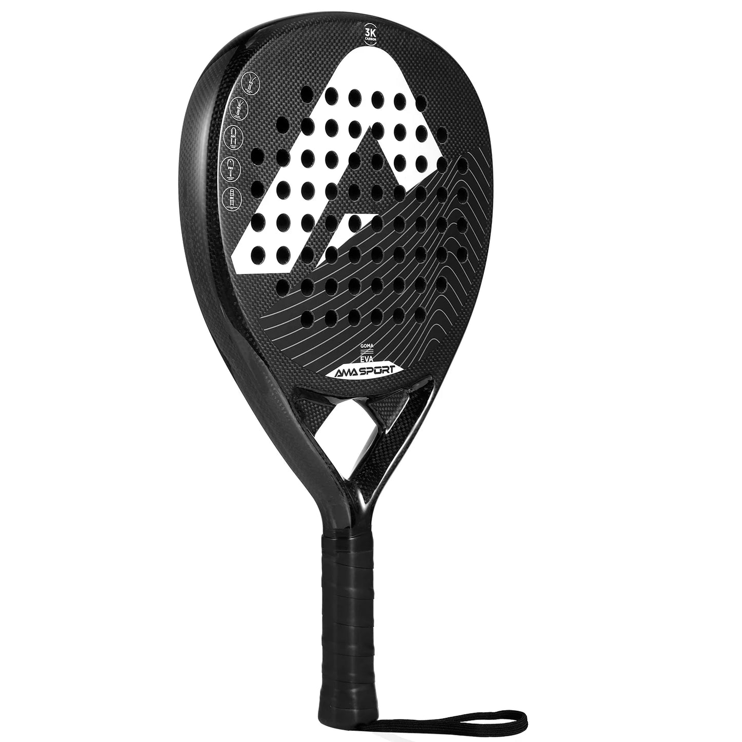 Amasport Goma-3K Paddle Racket