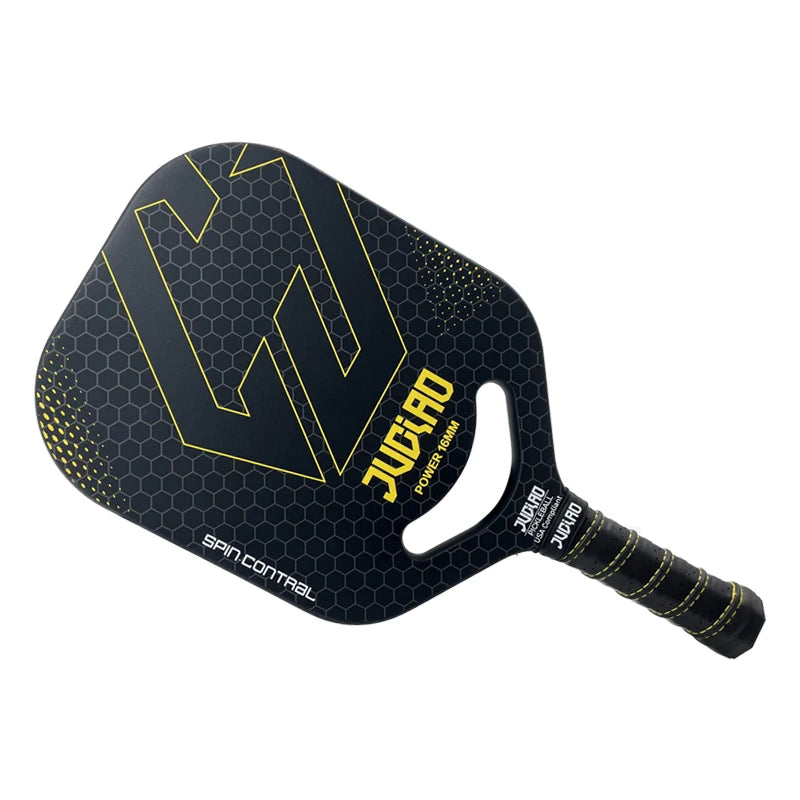 Juciao Power - Black Pickleball Paddle Fiberglass Surface