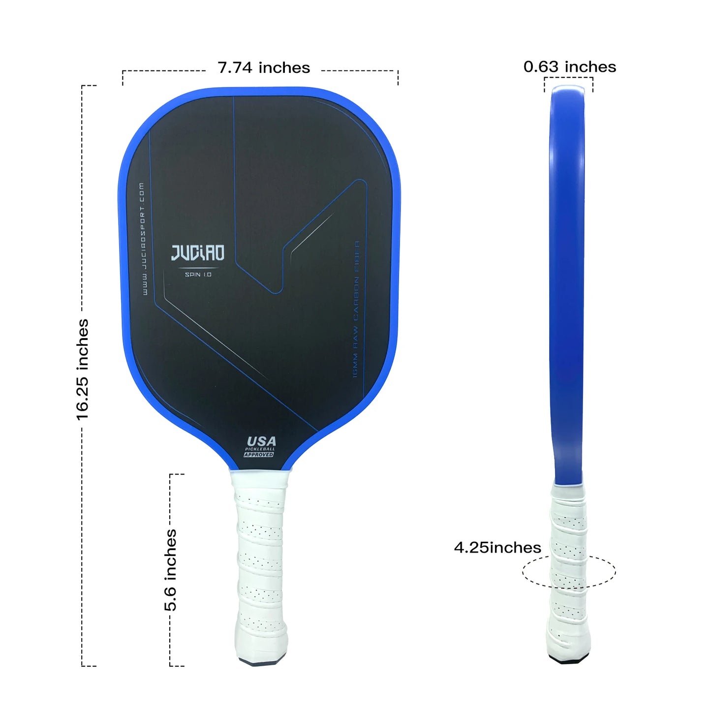 Juciao USA - T700 Pickleball Paddle Carbon Fiber